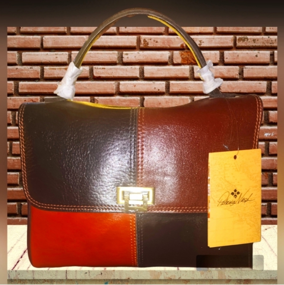 Patricia Nash 🤎 Yoeky Top Handle Bag...
